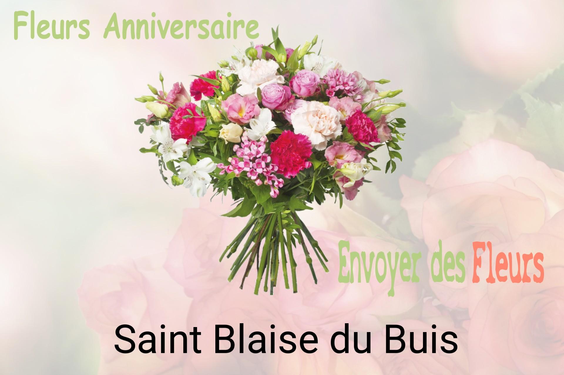 Bouquet de fleurs d’anniversaire livré à Saint-Blaise-du-Buis