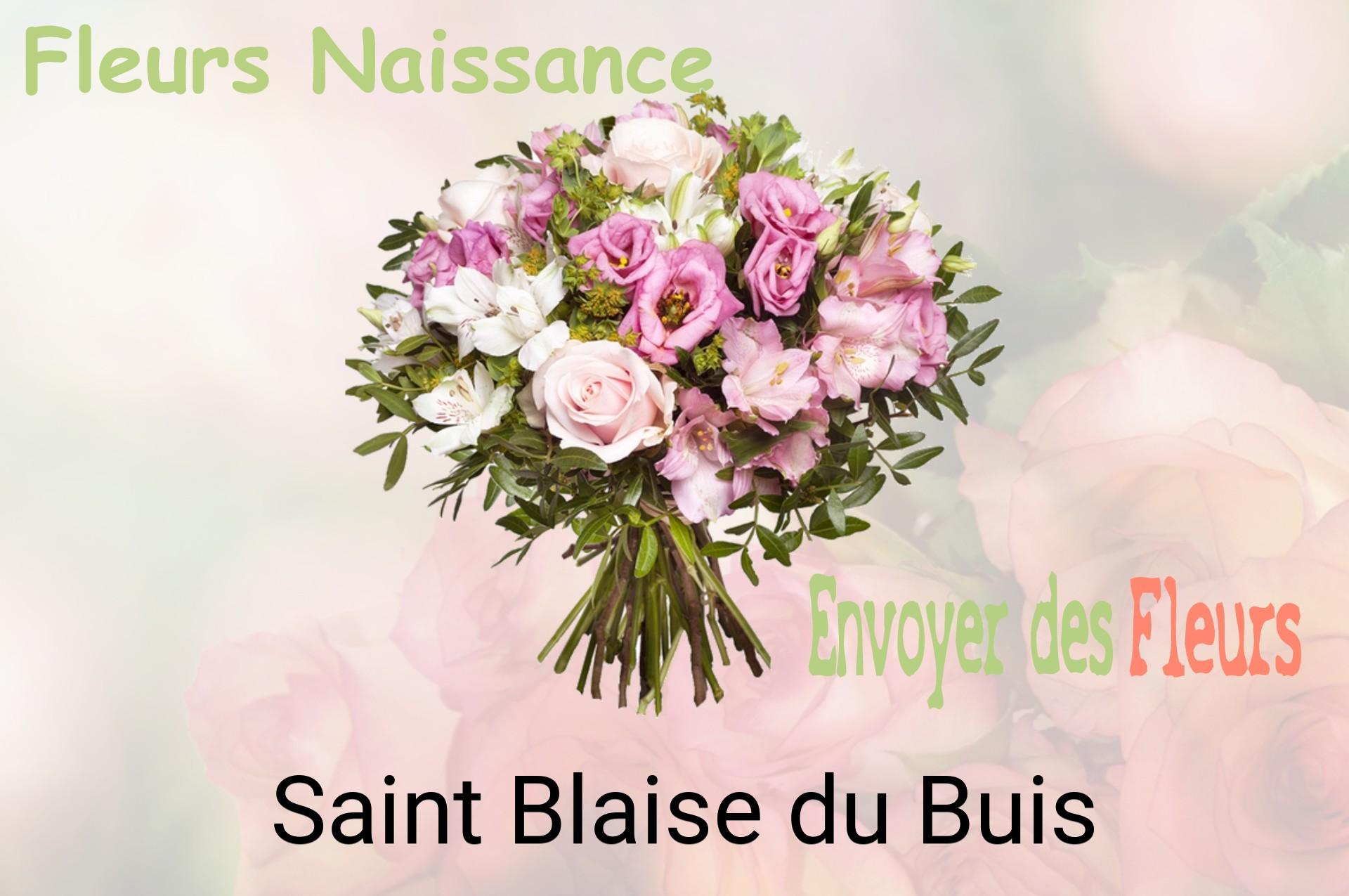 Bouquet de fleurs de naissance livré à Saint-Blaise-du-Buis